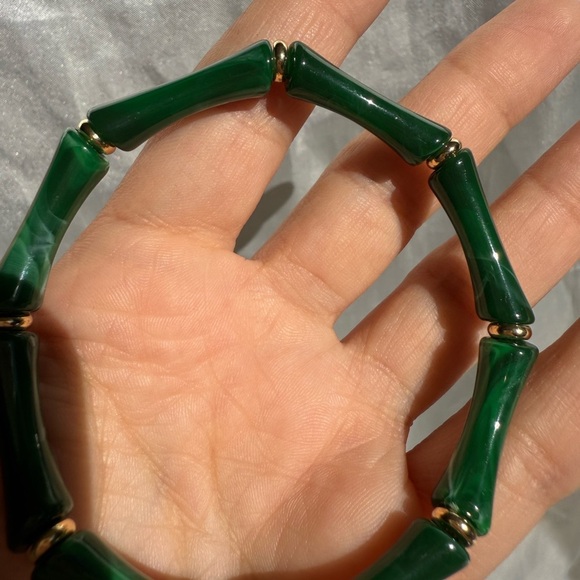 New! Green one Bamboo-Style Bracelet - Picture 5 of 10